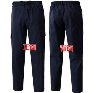 Summer thin cotton thread overalls set men's labor protection clothing single-piece jacket pants welder tooling wholesale