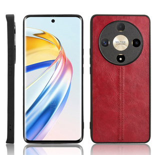 Применимый Чехол для мобильного телефона Honor Magic6 Lite 5G, защитный чехол, автомобильная линия, узор коровы, комплексный кожаный чехол, жесткий