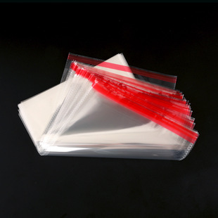 in stock OPP Self-adhesive Bag Transparent Garment Packaging Bag Rectangular Self-adhesive Socks Self-adhesive Bag Long Strip