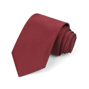Polyester 8cm tie 2025 new men's business casual polyester dress suit tie in stock wholesale