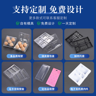 Custom Pattern Thickeneded Packaging Plastic Box Pvc Frosted Box Pvc Foldableing Box Cosmetic Puff Packaging Transparent Box