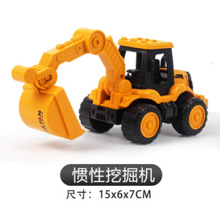 Children's toy car car alloy excavator dump truck crane car model digger boy truck engineering car