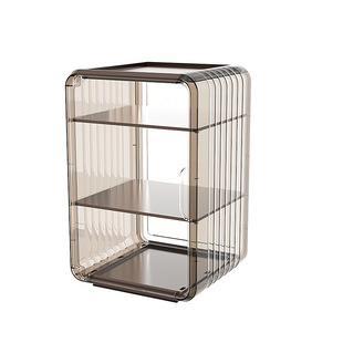 Dust-proof Cup Storage Rack Light Luxury High-value Superposable Transparent Living Room Office Desktop Cabinet Cup Holder