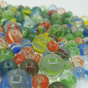 Glass marbles 14mm glass beads game machine chess pieces 161925mm large small size color pinball direct sales