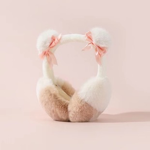 Winter plush earmuffs thickened windproof earmuffs Korean cute earmuffs outdoor earmuffs fashion all-match