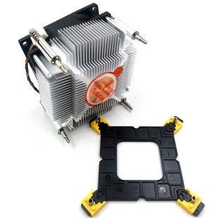Радиатор AVCPU 1366 1155 1150 Вентилятор процессора без звука 1700 pin 4-игольчатый провод контроль температуры регулятор скорости