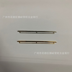Factory supply 10cm alloy side strip evening bag mouth gold Women's bag bag alloy accessories