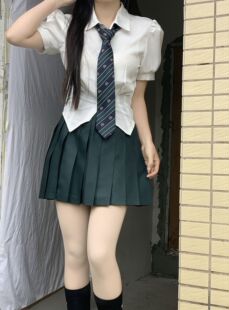 Factory jk uniform white waist shirt waist slim shirt slim hot girl shirt tight shirt a generation of hair