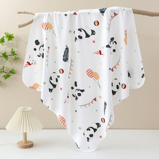 Pure cotton bag single cotton gauze baby bag towel newborn baby bag summer thin anti-shock delivery room wrap cloth
