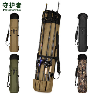 K338 Multifunctional Fishing Gear Bag Fishing Rod Storage Bag Waterproof Foldable Shoulder Fishing Bag Hand Luya Backpack