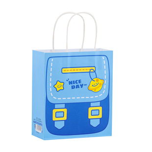 Dopamine Gift Bag Student School Season Student Stationery Accompanying Gift Packaging Bag Cute Small Fresh Handbag