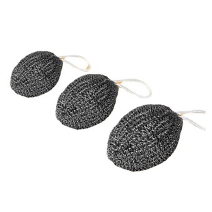 Cantaloupe silk ball comes with lanyard steel wire ball kitchen brush pot dishwashing cleaning ball stainless steel cleaning brush silk ball