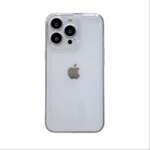 Для iphone15 чехол для телефона Четырехугольная подушка безопасности против падения Apple 14 promax прозрачный защитный чехол мягкий чехол из ТПУ