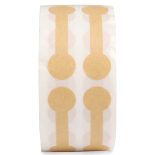 Jewelry Price Decorative Natural Kraft Paper Handmade Sticker Tags