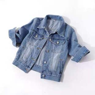 Spring and Summer New All-match Seven-sleeve Denim Jacket Women's Short Outer Wear Thin Korean-style Jacket Student Top