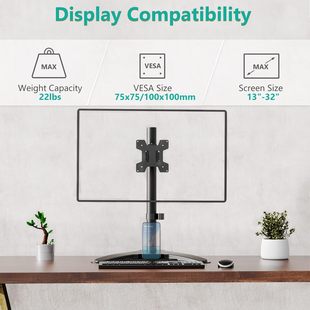 Computer Monitor Stand Desktop Monitor Stand 13-32 "Monitor Installation