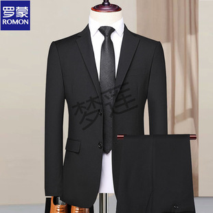ROMONROMON Men's Suit suit Suit Business Dress Korean Slim-fit Wedding Dress Professional Jacket