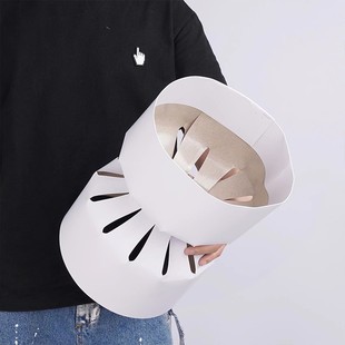 Small fragrant style bouquet lined with shaped piece flower packaging paper flower bouquet fixed support floral DIY material