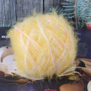 Featured Mahai Macaron Color Duan Dye Hand-woven Hyun-a Bag Dream Catcher Tassel Sweater Scarf Hand-mixed Line Batch