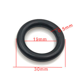 25mm plastic circle plastic POM ring swimsuit buckle 21MM plastic O-ring
