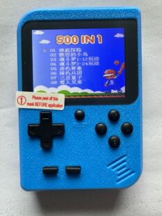 Cross-border 500-in-one handheld Retro fc nostalgic retro game machine cross-border Macaron handheld game machine