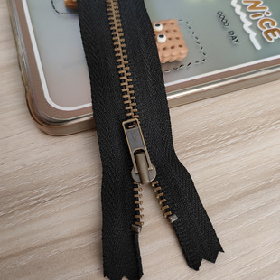 Оригинальные товары YKK № 5, металлические штаны с закрытым карманом на молнии и заподлицо, противоскользящая молния на молнии