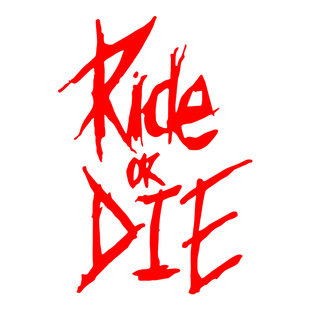 Ride or Die Riding or Death Reflective Sticker Car Motorcycle Bike Waterproof Vinyl Sticker