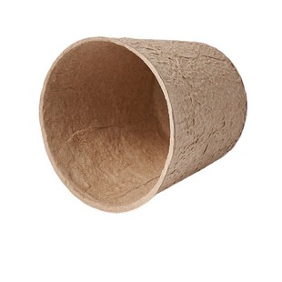 Disposable pulp seedling Cup easily degradable round Cup seed germination basin cross-border gardening pulp Cup