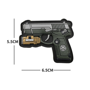 Cross-border Weapon Gun Velcro Morale Chapter Patch Viper PVC Morale Chapter Quick Pursuit Wick Gummed Armband