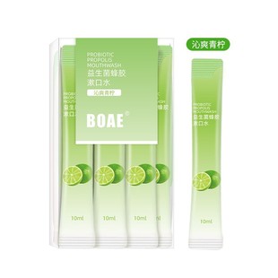 Portable Strip Fruit Flavor Probiotics Travel Pack Fresh Breath Mouthwash Disposable Independent Pack