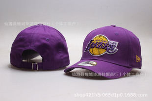 Новый баскетбольный Lakers утиный язык шляпа для мужчин и женщин весной и летом модная бейсбольная кепка
