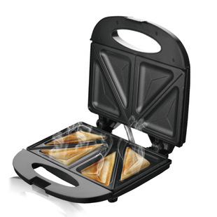 European standard 220V household double-sided heating waffle baking machine sandwich breakfast baking pancake machine household bread maker