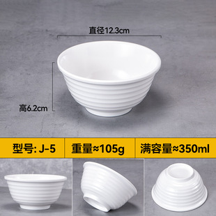 melamine bowl plastic underglaze color commercial rice bowl porridge soup bowl restaurant canteen fast food imitation porcelain bowl tableware