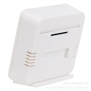 Deli Temperature and Humidity Meter 8838 Multifunctional Digital Temperature and Humidity Meter Bedroom Temperature and Humidity Home Baby Room Alarm Clock
