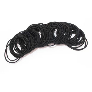 Soft non-stranging hair Morandi color candy base rubber band simple hair ring hair rope girls braided hair online popular ins