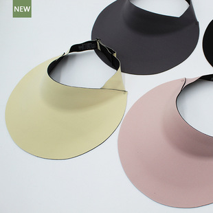 Spring and summer new empty top hat foldable portable sun hat for men and women lightweight breathable outdoor sunscreen seamless sun hat