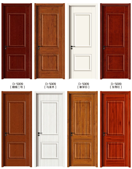 Solid Wood Bedroom Door Ecological Paint Wooden Door New Interior Door Sound Insulation Room Door New Bedroom Door Bedroom Set Door