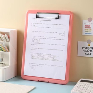 Paper storage file splint A4 paper roll storage artifact file storage box large capacity Office clip writing board