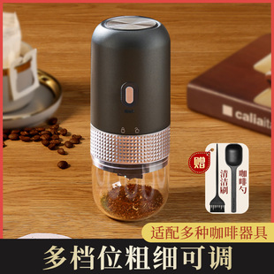 Bean Grinder Coffee Bean Grinder Portable Small Household Grinder Automatic Coffee Machine Electric Grinder Wholesale