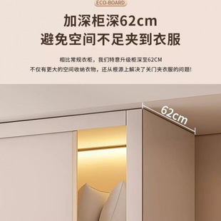 xmd Khaki ENF Grade Solid Wood European Pine Sliding Door Large Wardrobe Home Bedroom Sliding Door Accessible Luxury Sliding Door Coat