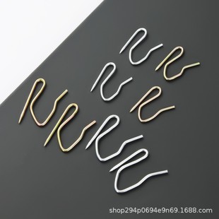 [Прямые продажи фабрики] спот корейские складчатые крючки для штор из нержавеющей стали S крючок S крючок размер заостренные крючки для штор крюк