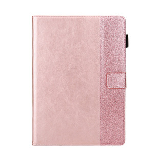 Suitable for iPad 10.2 2019 Splicing Glitter Flat Cover iPad 8 Flip Card Business Protective Cover