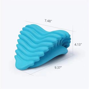 Cross-border New Neck Massager Cervical Waist, Shoulder, Back Cervical Massager Traction Gravity C Massage Pillow