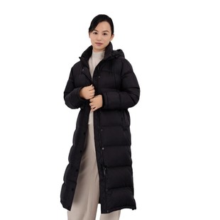 90 White Goose Down Jacket Women's YKK Zipper Over Knee Long High-end Thickened High-filled Cashmere Anti-Extreme Cold -30 Degree Jacket
