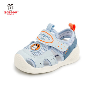 Babu Bean Boys Sandals 2025 Summer Children's Toe Infant and Young Children's Fancy Shoes Soft Sole Baby Toddler Shoes for Girls