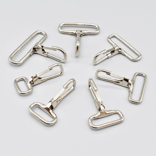 Manufacturers produce metal iron hook manganese hook 25mm38mm50mm backpack shoulder strap hook strap tool bag hook