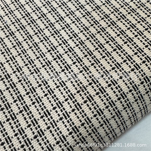 Yarn-dyed jacquard coarse woven colorful striped canvas bags shoes sofa pillow decorative tablecloth wholesale