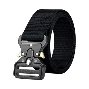 Cross-border foreign trade men's tactical belt durable canvas belt young and middle-aged belt leisure Joker student military training wholesale