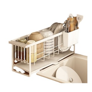 Kitchen Rack Drain Bowl Rack for Bowls and Plates Storage Rack Chopsticks Chopping Board Small Household Narrow Sink Rack