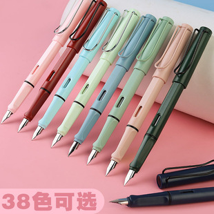 Factory delivery colorful metal plastic student eternal posture pen office ballpoint pen student homework pen